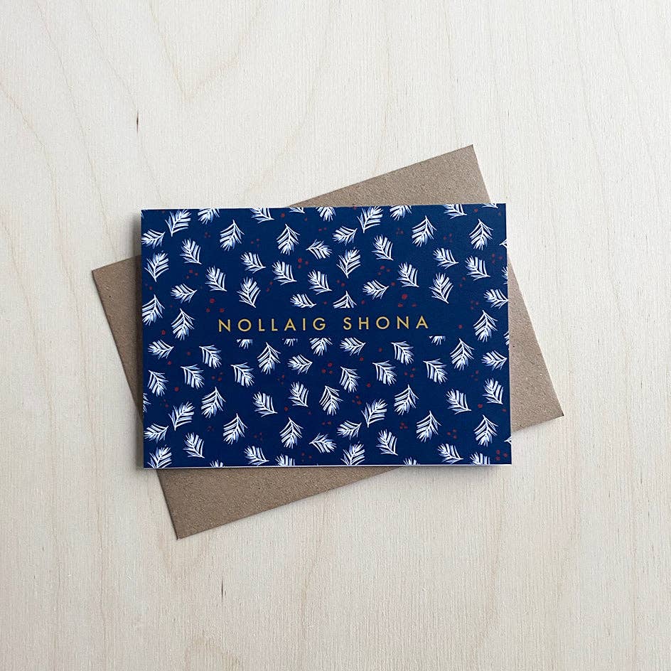 Nollaig Shona Irish Christmas card