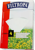 Filtropa Coffee Filter Papers | Size 4 (box of 100)