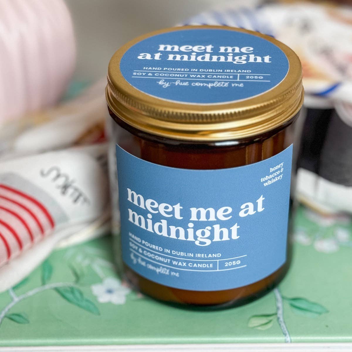 Meet Me At Midnight Amber Jar Candle