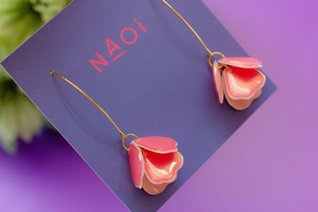 Petals Drop Earrings | Handmade by Naoi