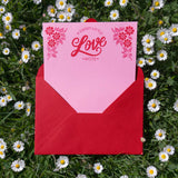 A5 Love Letter Notepad