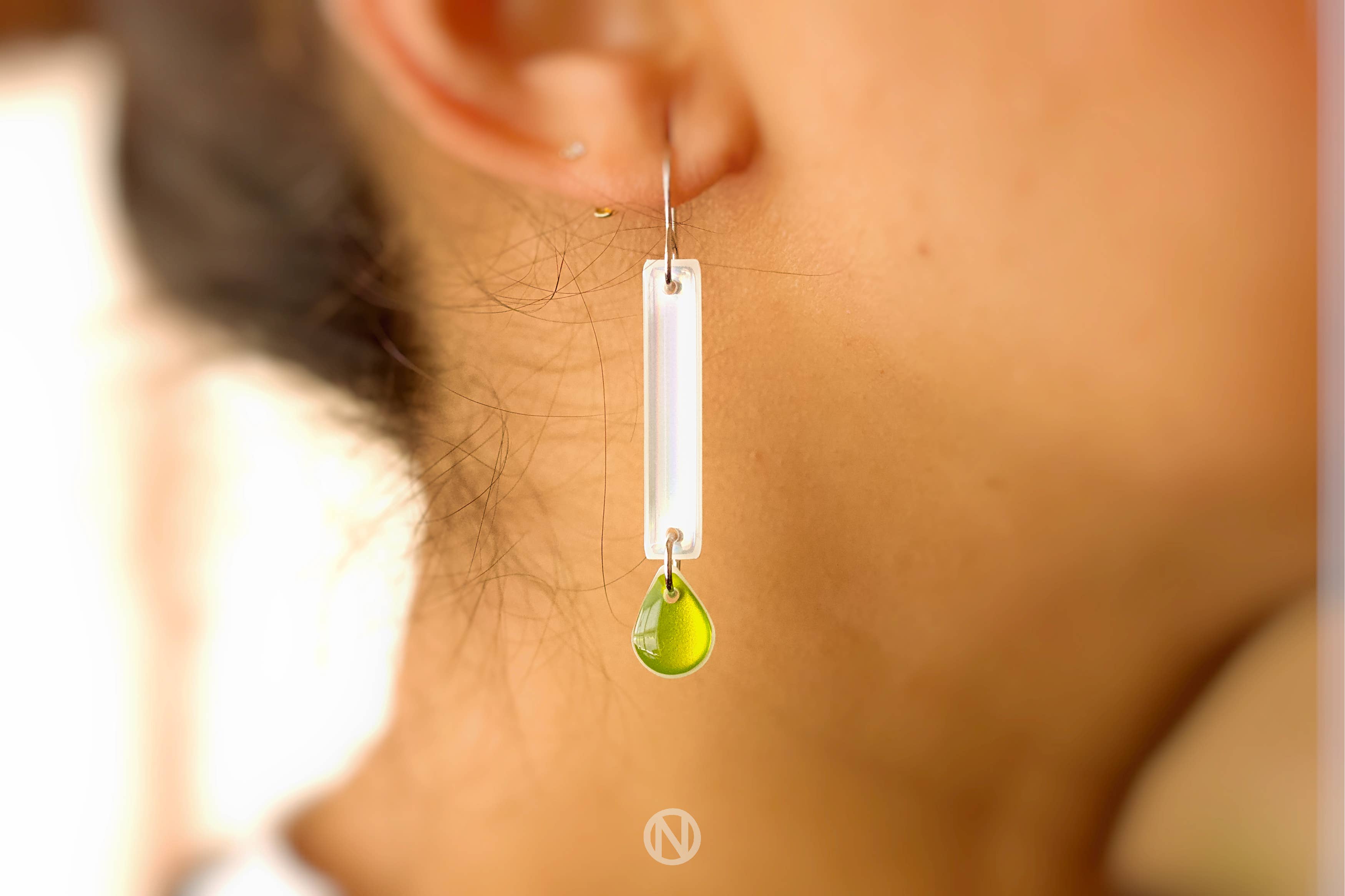 Bar Drop Earrings  - Naoi