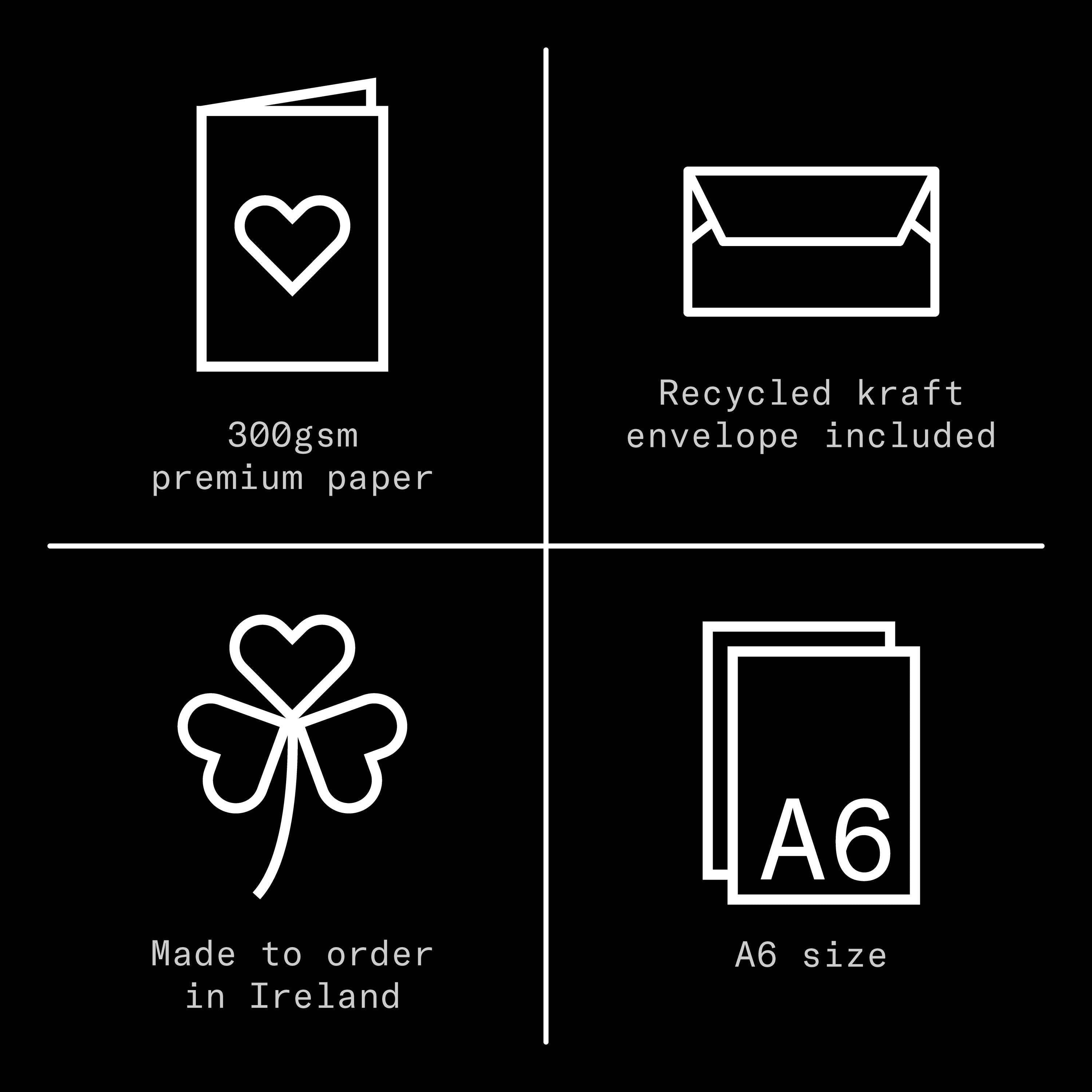 Happy Purrday Card, Cute Cat Birthday Card with Cake Illustr