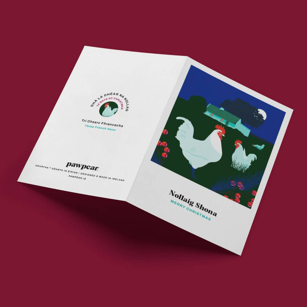 12 Days Christmas Card Box - Pawpear