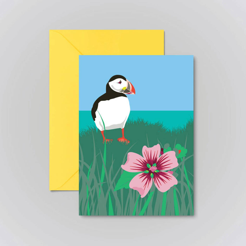 Tree-mallow Greeting Card