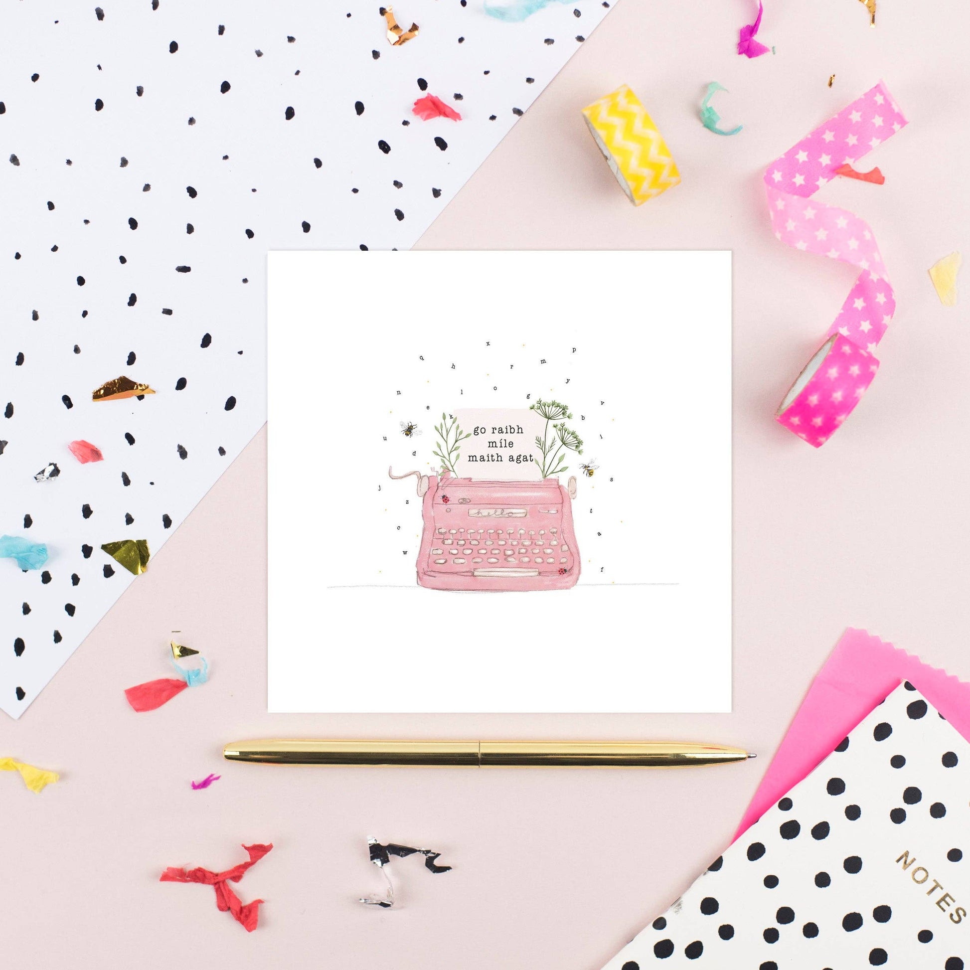 Go Raibh Maith Agat Greeting Card