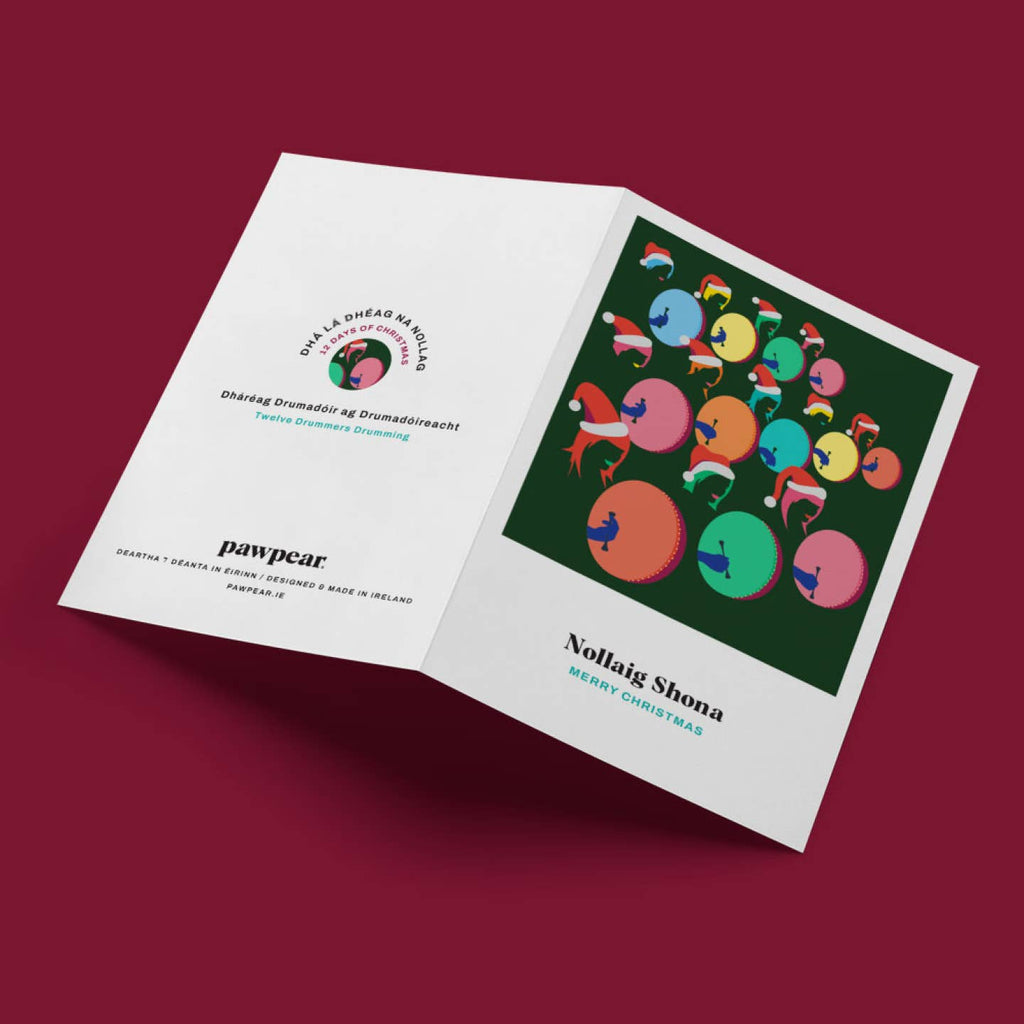 12 Days Christmas Card Box - Pawpear