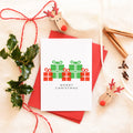 Bronntanais Nollag Shona Nollaig Fheiriúil Shona - Cárta beannachta