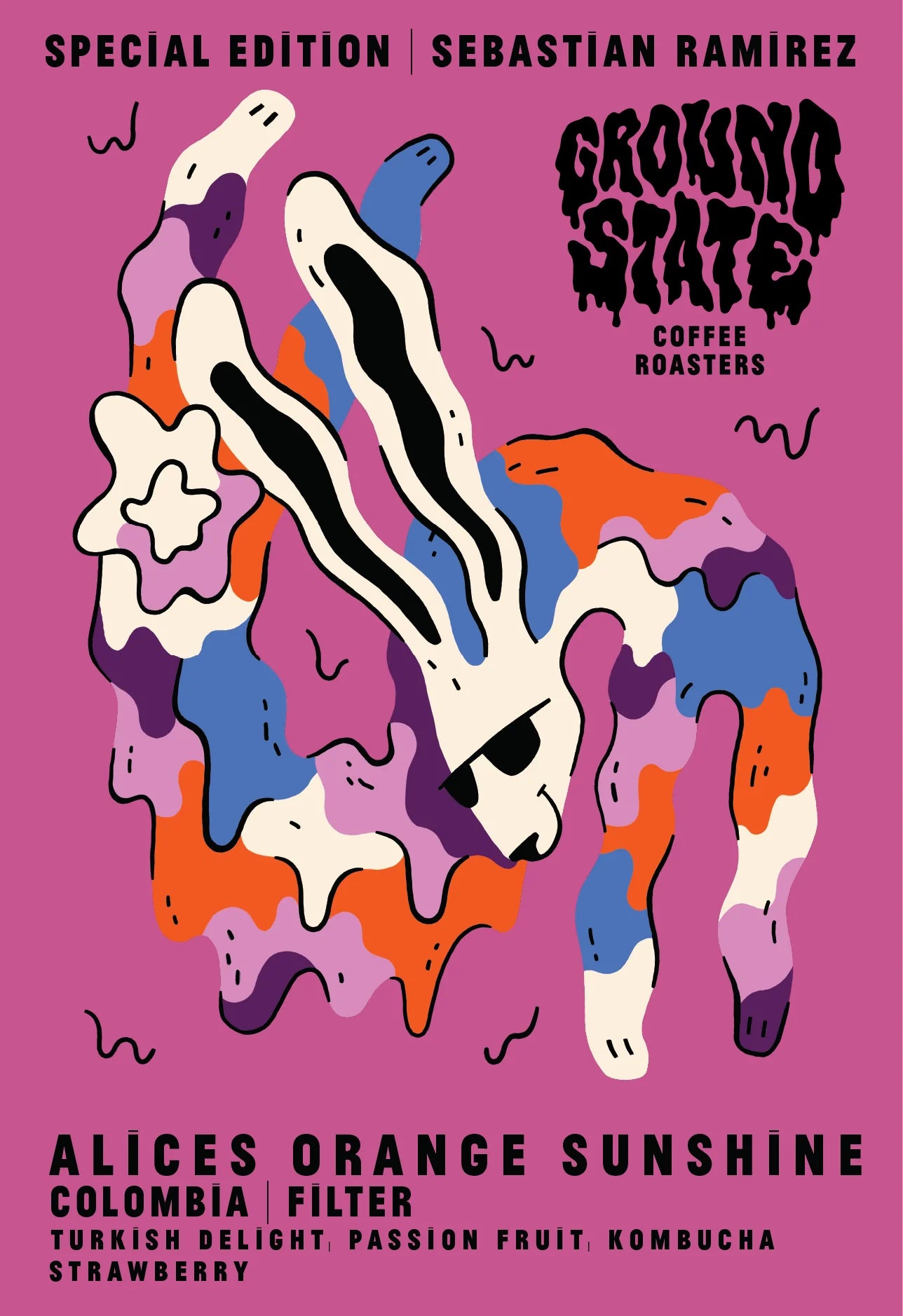 Alice Orange Sunshine Filter Coffee | Limited Edition | Colombia | Groundstate Coffee Roasters