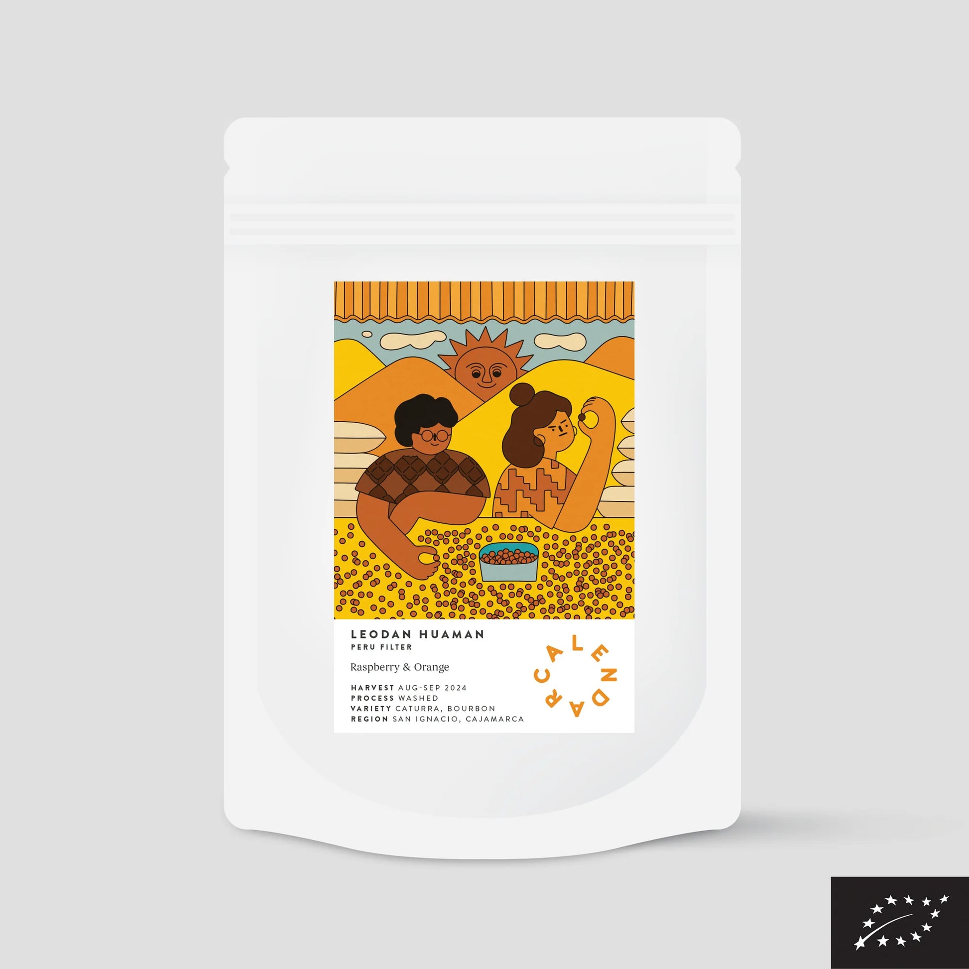 Calendar Coffee – Leodan Huaman Villegas | Peru | Filter (250g Wholebean)