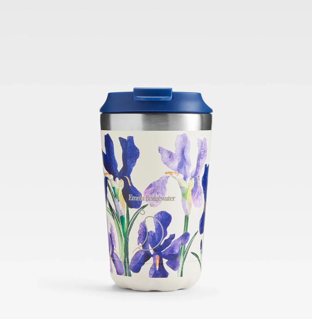 Chilly's x Emma Bridgewater Reusable Cup - Blue Iris