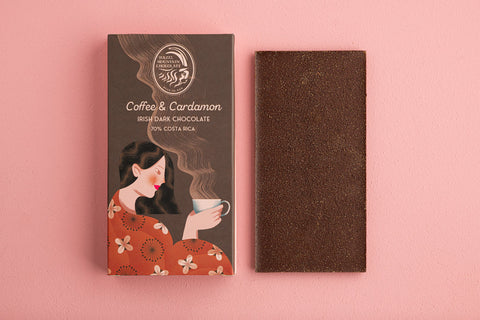 70% Dark Chocolate with Coffee Cardamon - Mexico