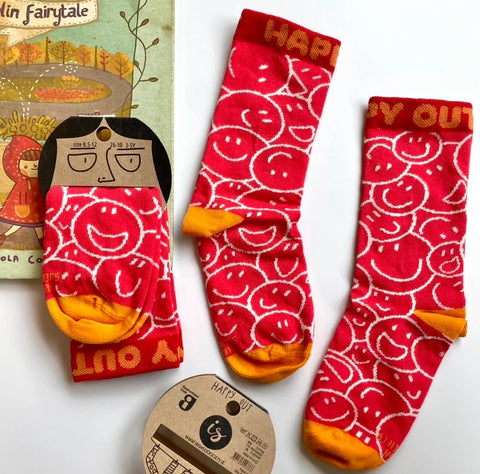 Happy Out - Kids Socks 31-35