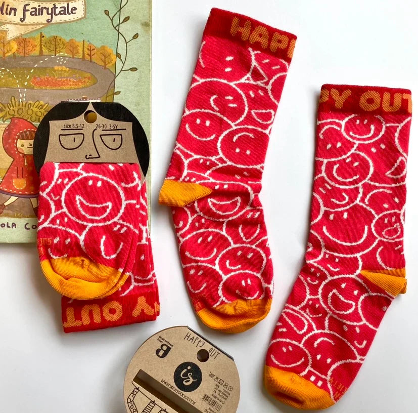 Happy Out - Kids Socks - Irish Socksciety
