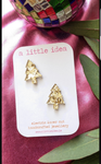 Xmas Tree Stud Earrings - style 1