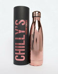 500ml Chillys Bottles - Rose Gold