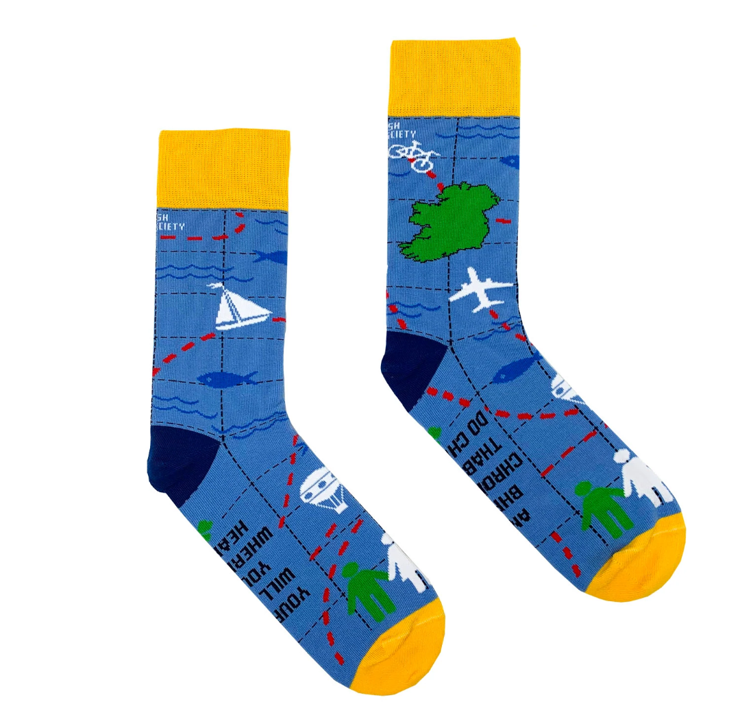No Place Like Home (Your feet) - Irish Socksciety