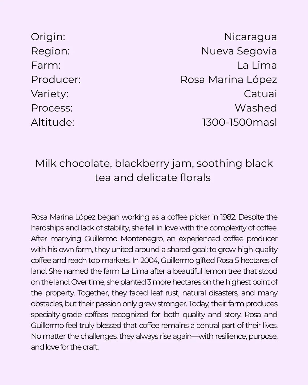 La Lima | Nicaragua | Blind Monkey Coffee | Filter 250g