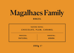 Established Coffee -Magalhaes Family - Brazil - 250g whole bean coffee