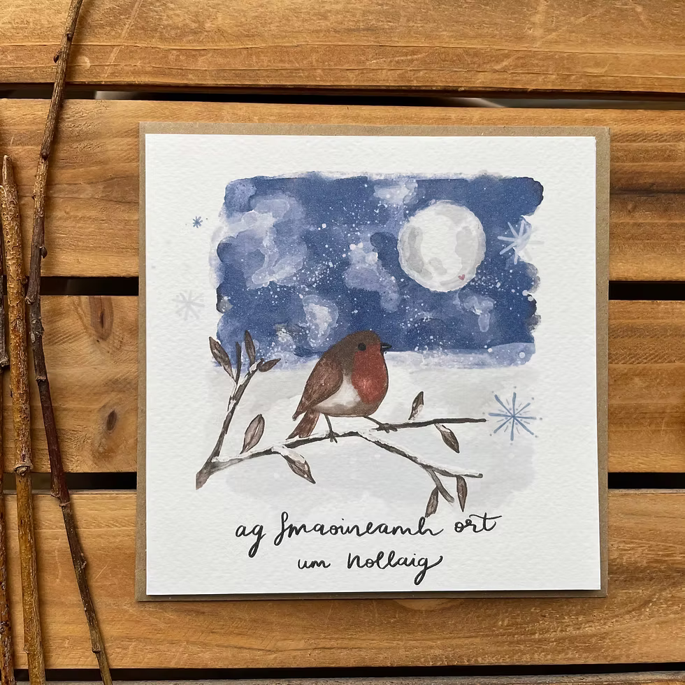 Ag Smaoineamh Ort um Nollaig - PaperTwigs