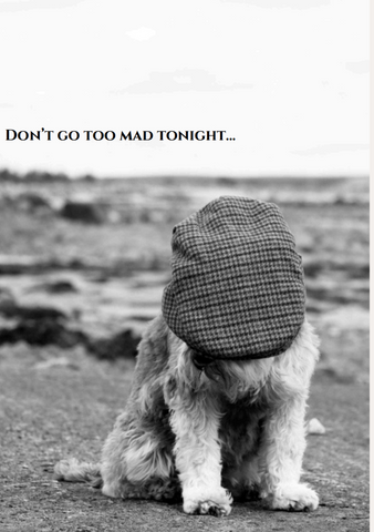 Don't go too mad tonight