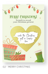 Merry Christmas Scratch Card