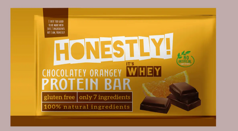 Whey Chocolate Orange Protein Bar