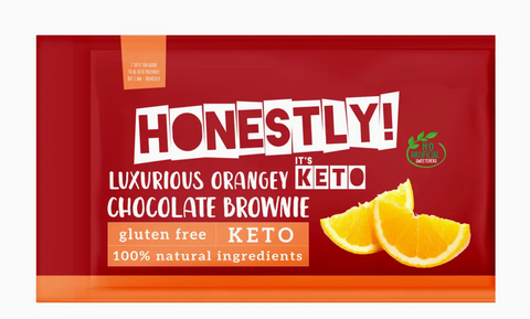 Keto Chocolate Orange Brownie