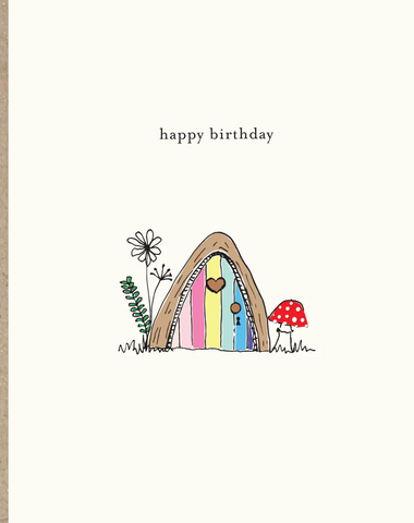 HAPPY BIRTHDAY FAIRY DOOR