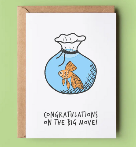 Congratulations On the Big Move