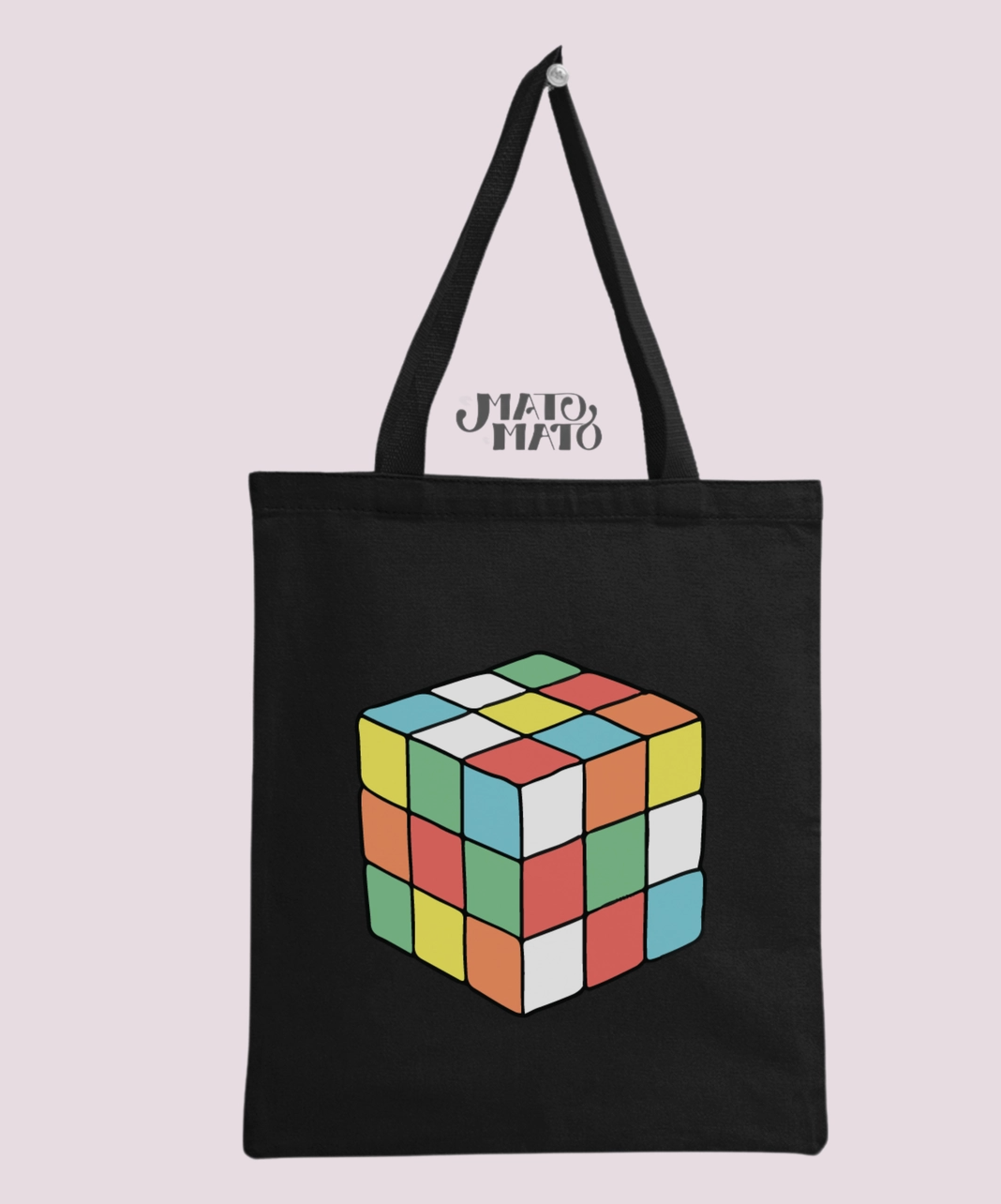 Mála Siopadóireachta Clóbhuailte Ciúb Rubik