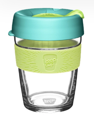 KEEPCUP BREW - 12OZ - MATCHA  (TURQUOISE/LIME)