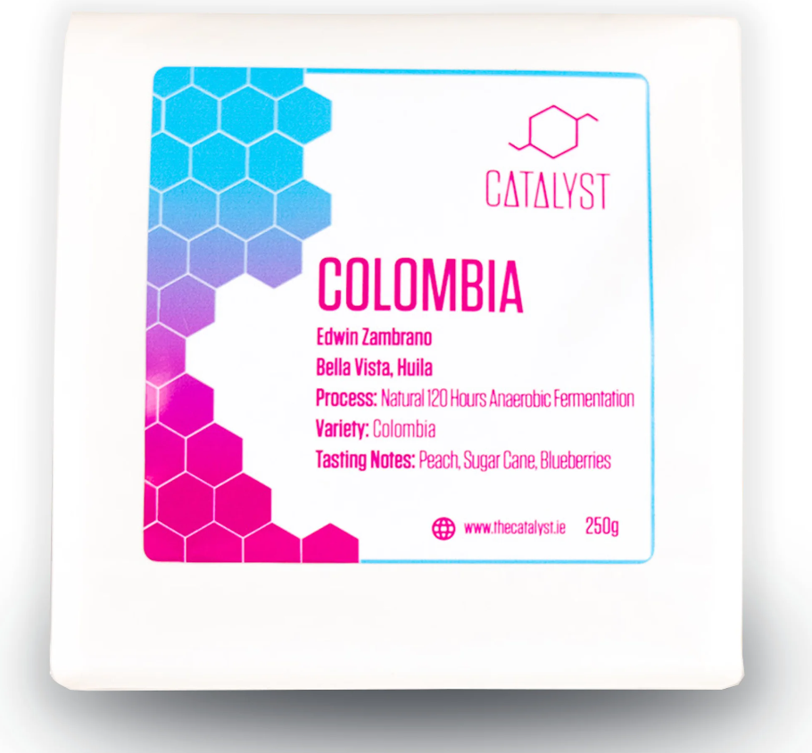 Catalyst Coffee – Edwin Zambrano, Colombia (250g Whole Bean)