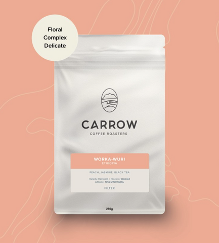 Carrow Coffee - WORKA-WURI/ETHIOPIA/FILTER - 250g Wholebean