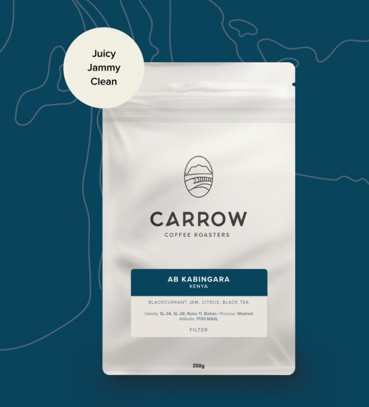 Carrow Coffee – AB Kabingara, Kenya (Filter, 250g Wholebean)