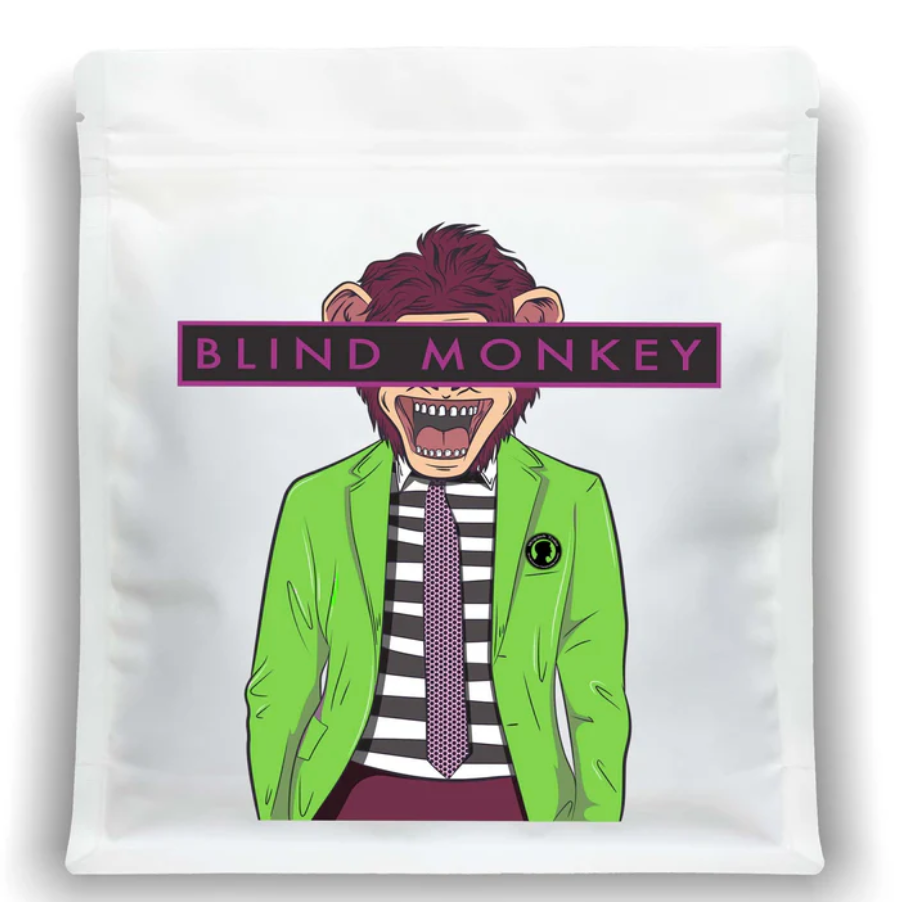 Blind Monkey Coffee – Ethiopia, Yirgacheffe Idido (250g Wholebean Coffee)