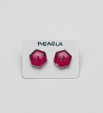 Mearla - Small Hex Studs