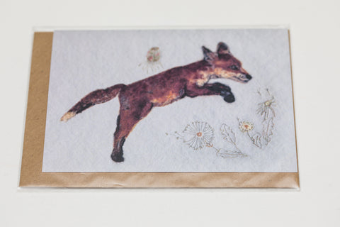 Fox Cub - Greeting Card