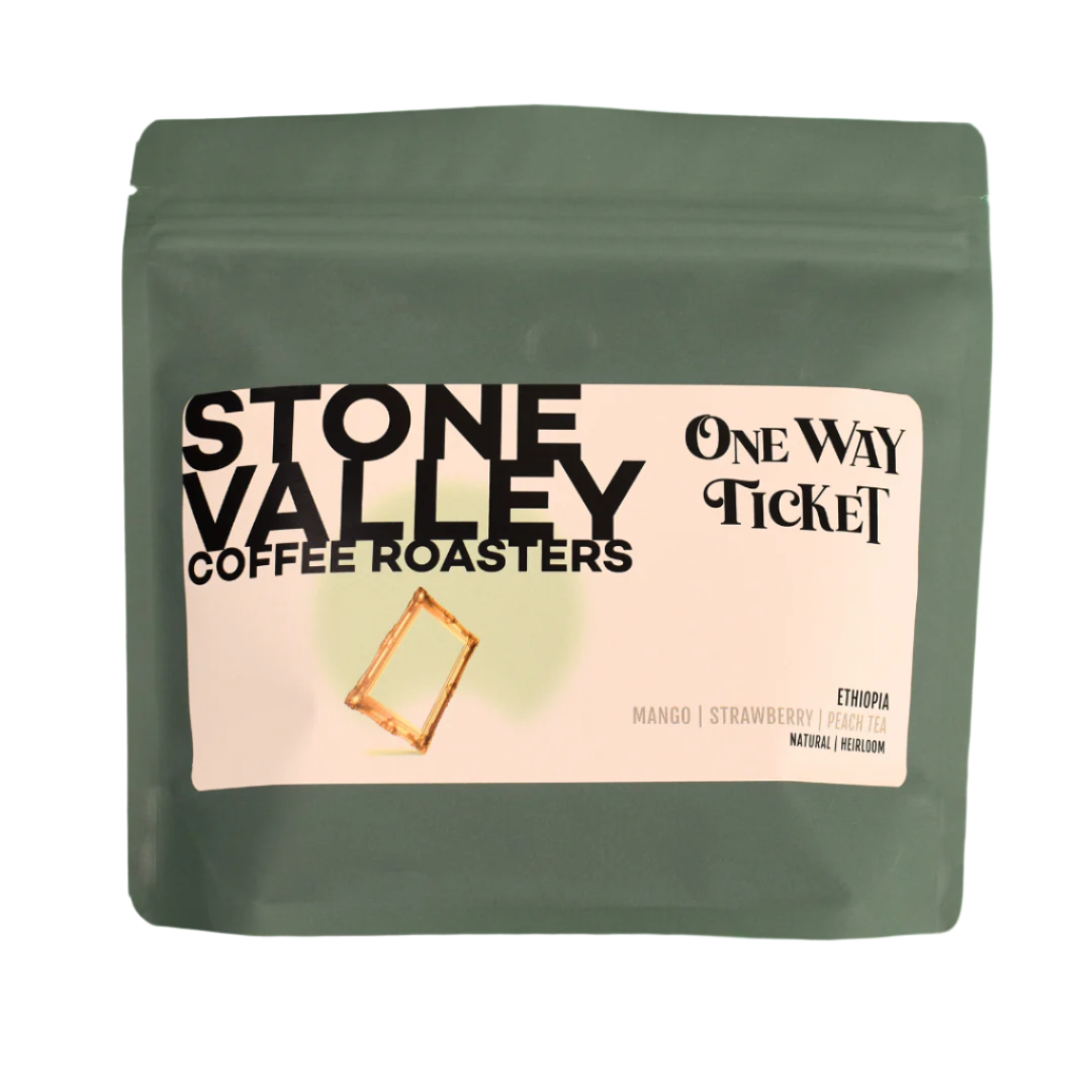 Stone Valley 250g Whole Beans - One Way Ticket - Ethiopia