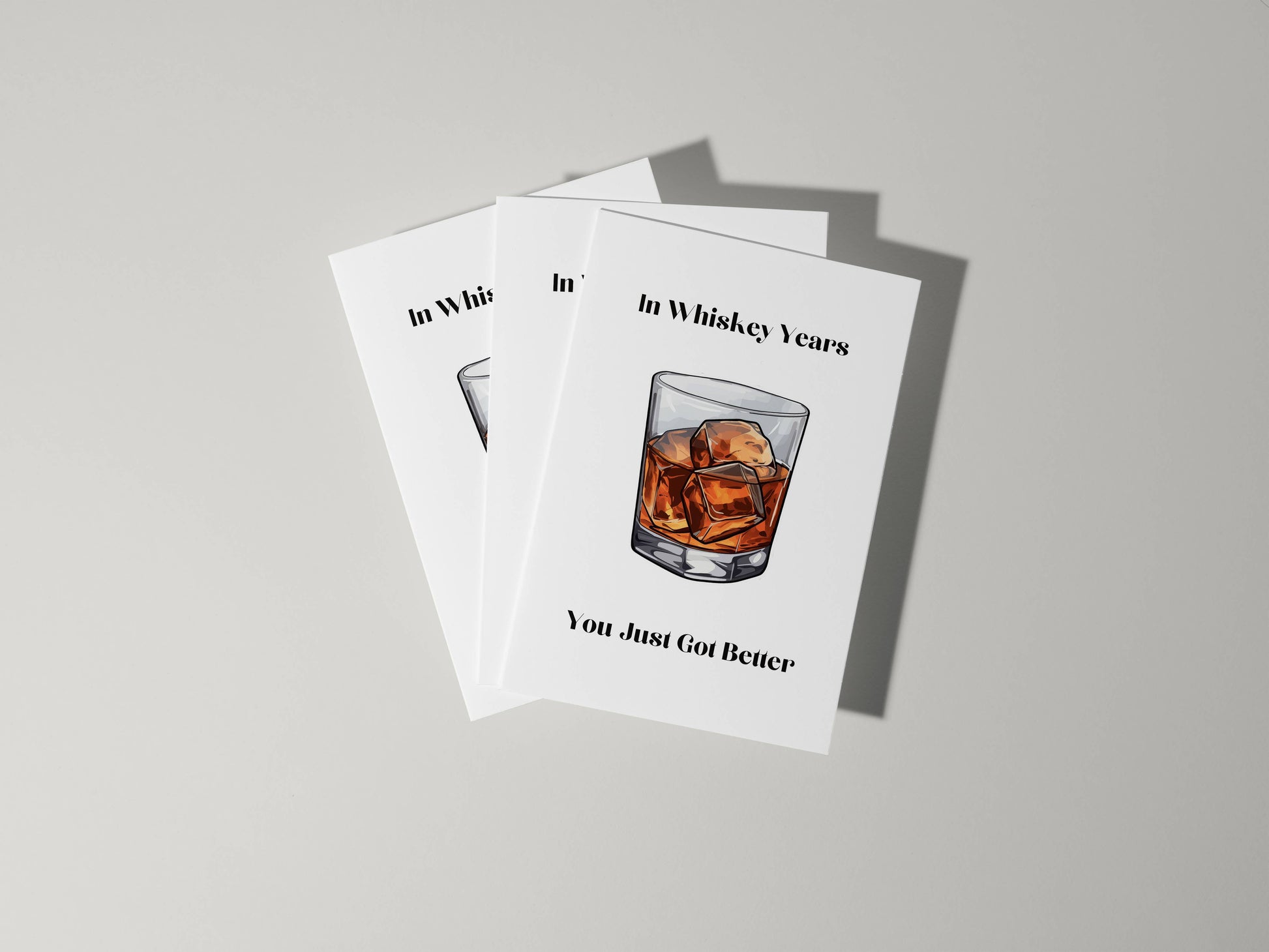 Whiskey Birthday Card