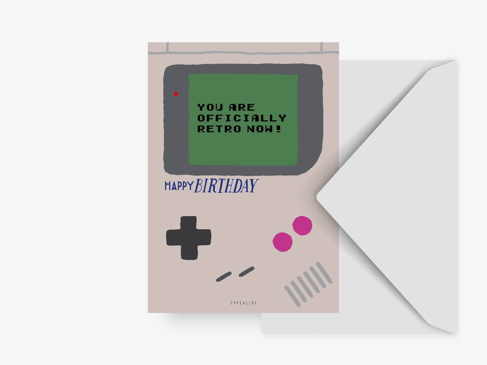 Postcard/ Officially Retro