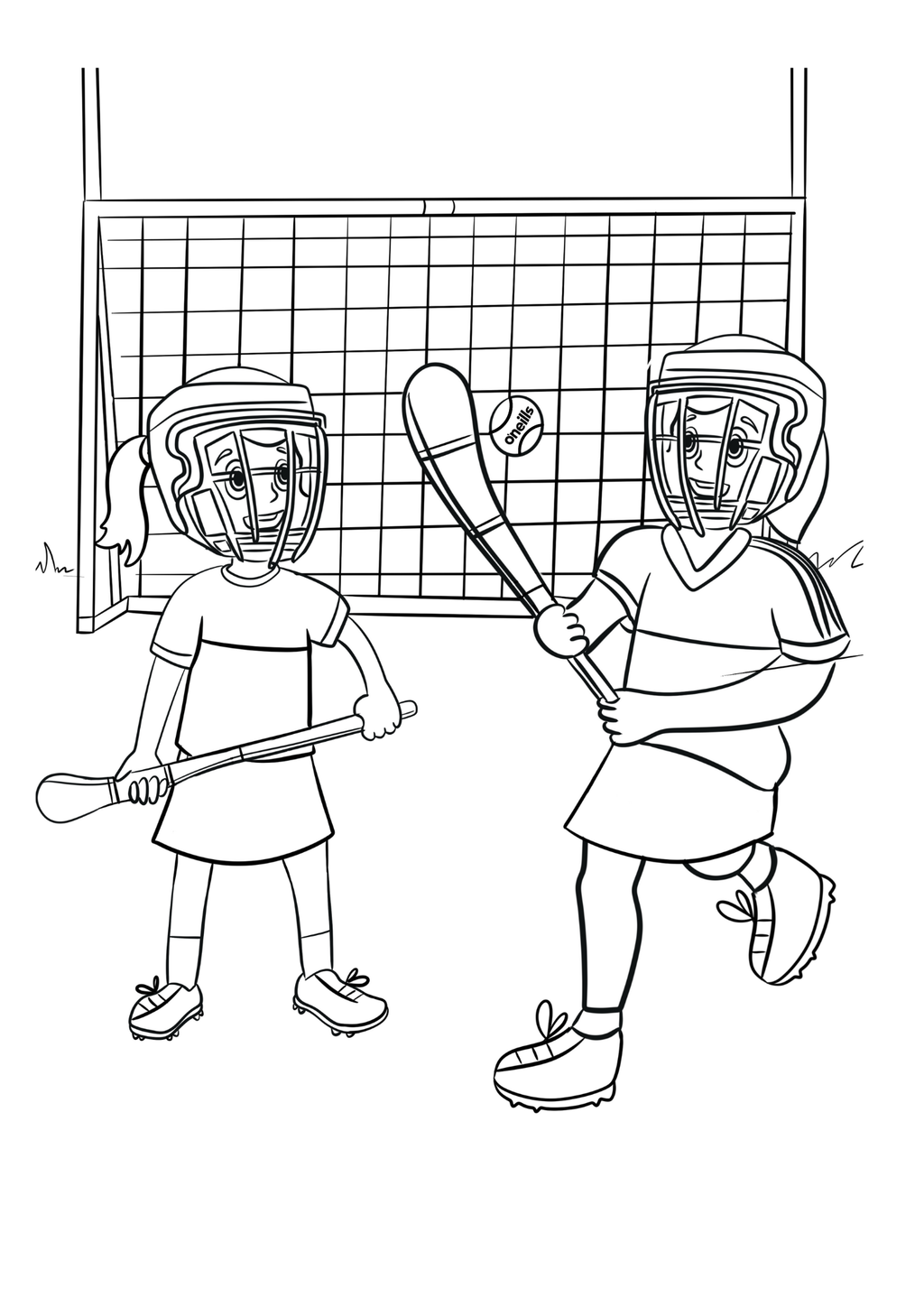 Big Colouring Book of Irish Sport