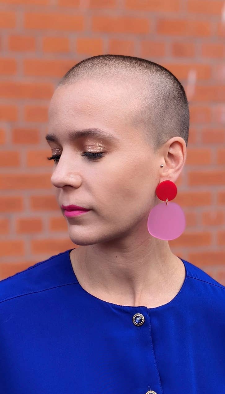 Iris Apfel earrings  | A Little Idea