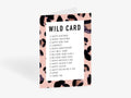 Greeting card/wild card