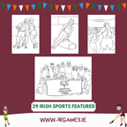 Big Colouring Book of Irish Sport