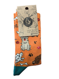 Madra Mad / Madra Mad Oráiste Socks
