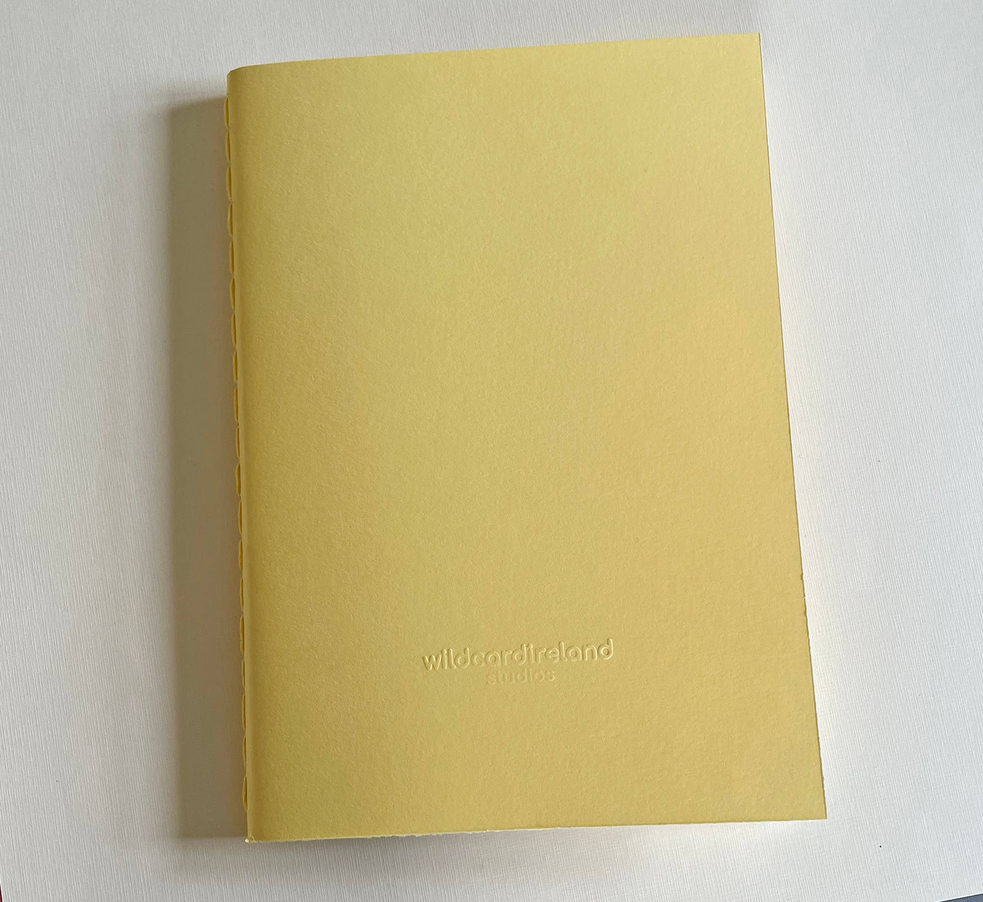 Recycled Italian Paper Notebook - Handmade by Wild Card Ireland Studios
