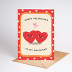 Heart Valentine’s Card for Girlfriend