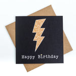Happy Birthday - Lightning Bolt
