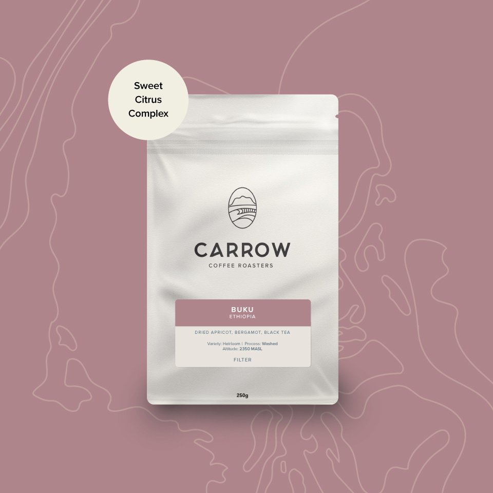 Carrow Coffee – Buku, Ethiopia (Filter, Wholebean Coffee)